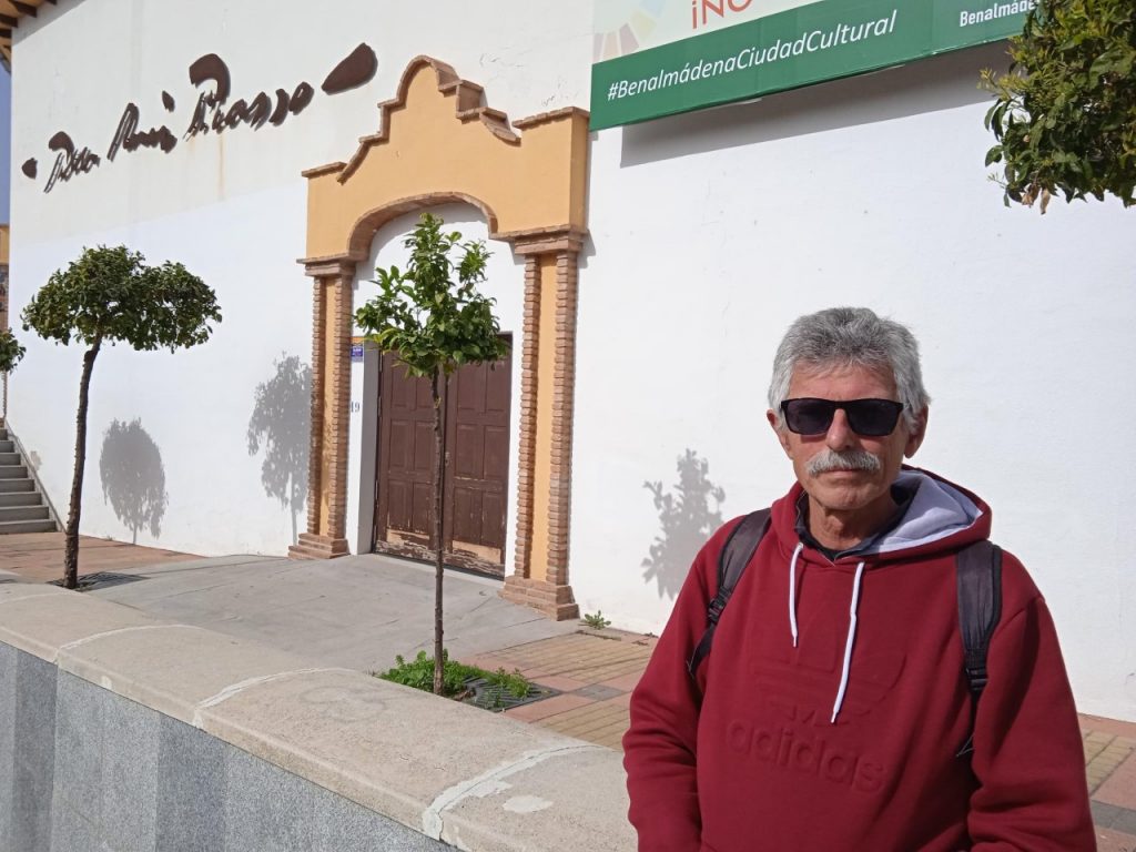 El escritor Vladimir Merino. Foto Ole Benalmádena